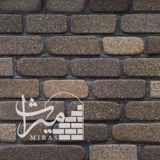 آجر آنتیک پازلی قهوه ای